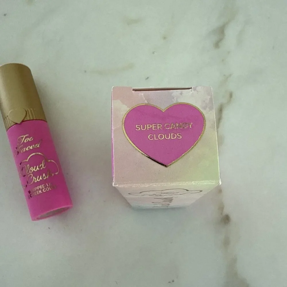 Too Faced Cloud Crush Whipped Lip and Cheek Color Super Candy Clouds